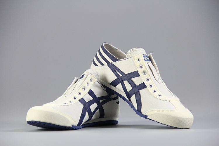 19春夏 鬼冢虎 情侣款 mexico 66 一脚蹬 帆布 onitsuka tiger 懒人鞋