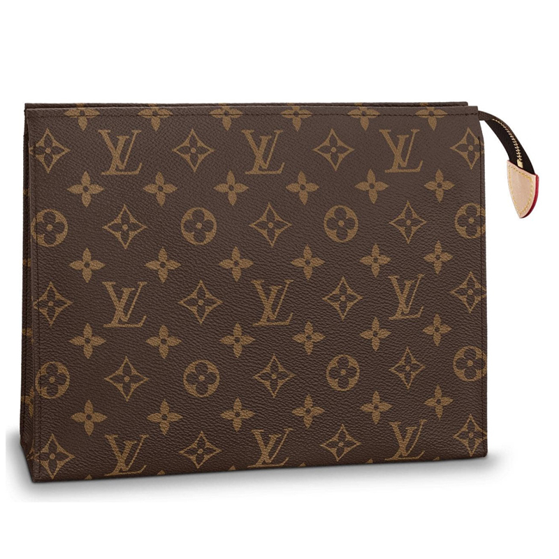 louis vuitton/路易威登 lv女包toiletry pouch 26老花手拿包 m47542