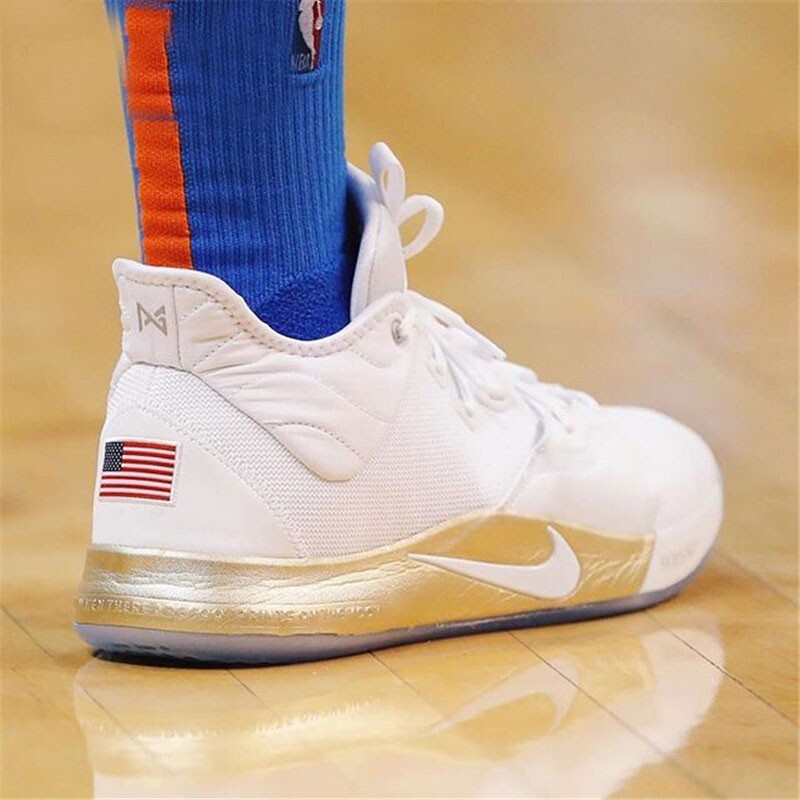 【现货】3nike pg3 保罗乔治3代全明星 asg配色缓震低帮篮球鞋系列 ci