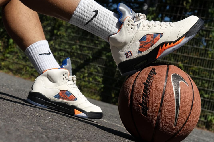 耐克nike 19秋冬aj5情侣款国际航班 nike air jordan 5篮球鞋136027