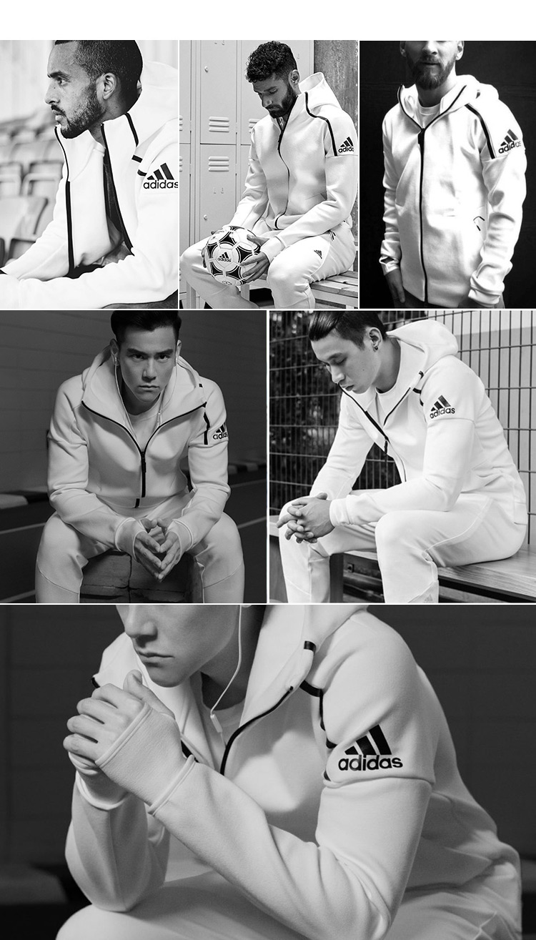 阿迪达斯 adidas男装 男士外套 女子外套 zne宁泽涛同款 服装19新品